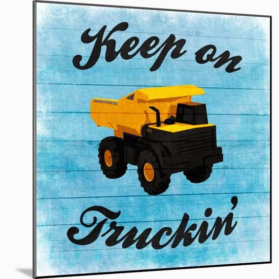Keep Truckin-Marcus Prime-Mounted Art Print
