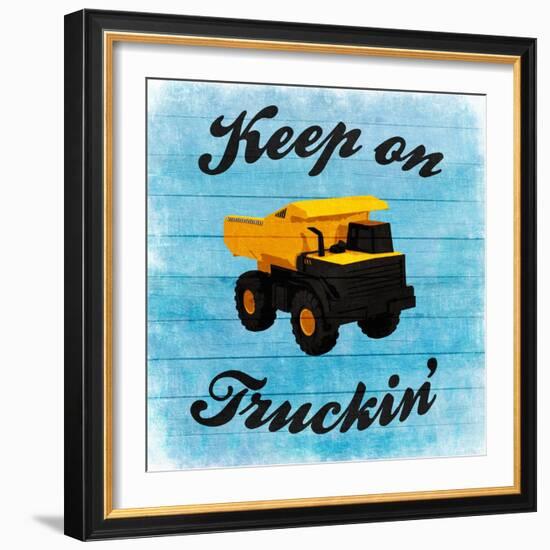 Keep Truckin-Marcus Prime-Framed Art Print