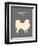 Keep Your Chin Up-Dog is Good-Framed Premium Giclee Print