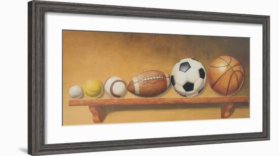 Keep Your Eye on the Ball-Lisa Danielle-Framed Art Print