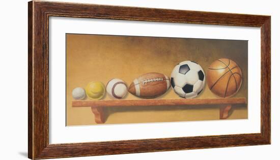 Keep Your Eye on the Ball-Lisa Danielle-Framed Art Print