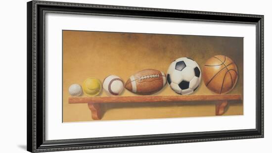 Keep Your Eye on the Ball-Lisa Danielle-Framed Art Print