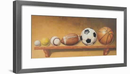 Keep Your Eye on the Ball-Lisa Danielle-Framed Art Print