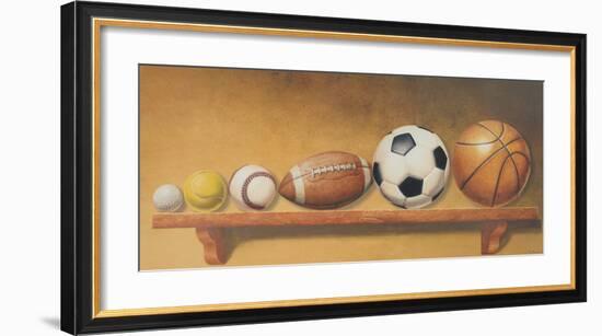 Keep Your Eye on the Ball-Lisa Danielle-Framed Art Print