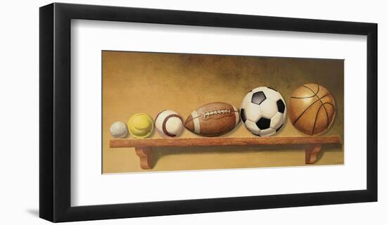 Keep Your Eye on the Ball-Lisa Danielle-Framed Giclee Print