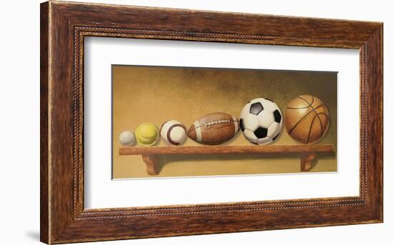 Keep Your Eye on the Ball-Lisa Danielle-Framed Giclee Print