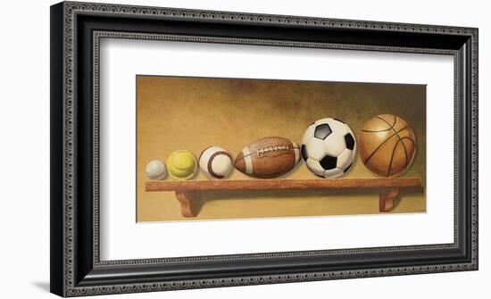 Keep Your Eye on the Ball-Lisa Danielle-Framed Giclee Print