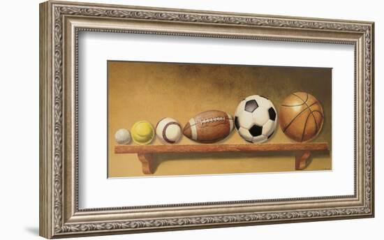 Keep Your Eye on the Ball-Lisa Danielle-Framed Art Print