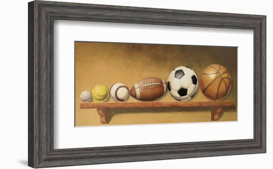 Keep Your Eye on the Ball-Lisa Danielle-Framed Art Print