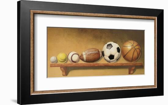 Keep Your Eye on the Ball-Lisa Danielle-Framed Art Print