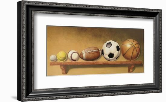 Keep Your Eye on the Ball-Lisa Danielle-Framed Art Print