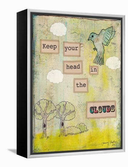 Keep Your Head in the Clouds-Tammy Kushnir-Framed Premier Image Canvas