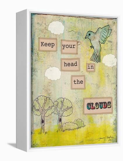 Keep Your Head in the Clouds-Tammy Kushnir-Framed Premier Image Canvas