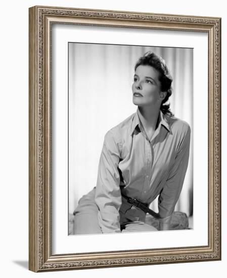 Keeper of the Flame, Katharine Hepburn, 1942-null-Framed Photo