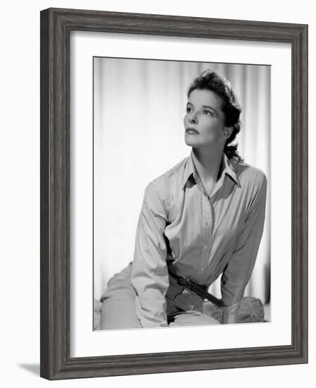 Keeper of the Flame, Katharine Hepburn, 1942-null-Framed Photo