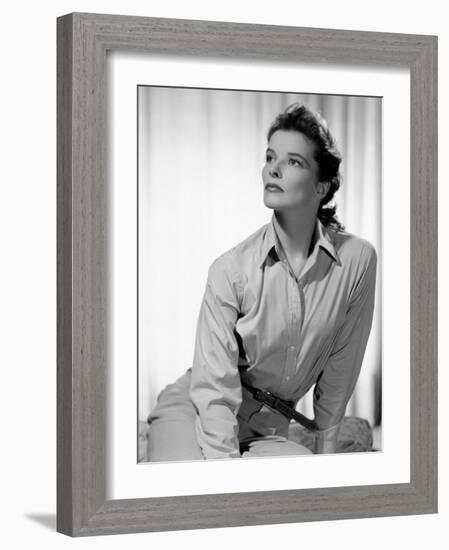 Keeper of the Flame, Katharine Hepburn, 1942-null-Framed Photo