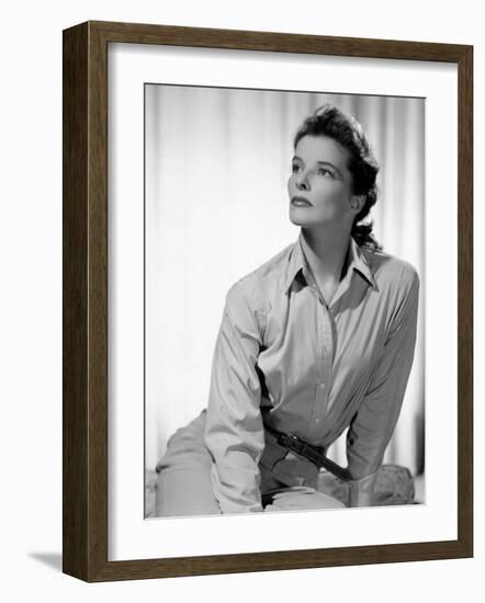 Keeper of the Flame, Katharine Hepburn, 1942-null-Framed Photo