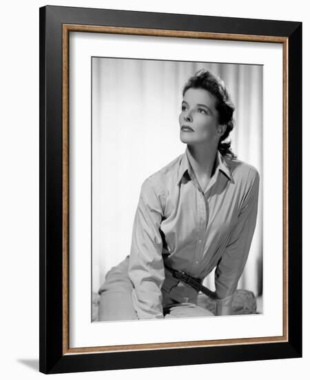 Keeper of the Flame, Katharine Hepburn, 1942-null-Framed Photo