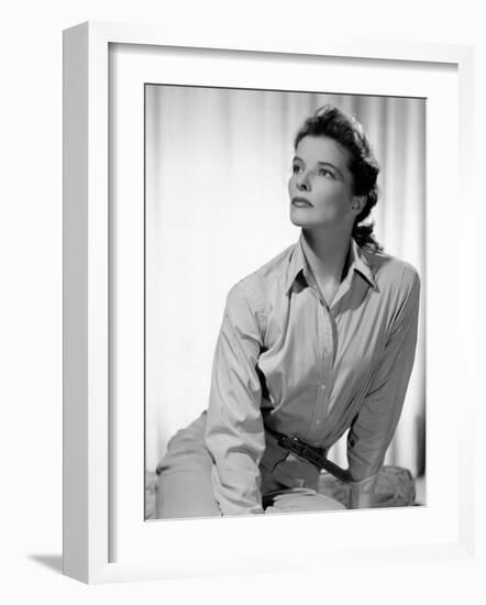 Keeper of the Flame, Katharine Hepburn, 1942-null-Framed Photo