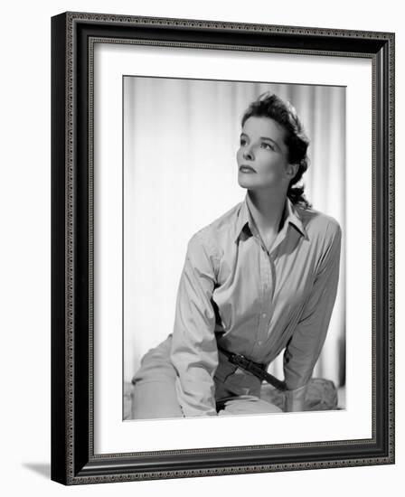 Keeper of the Flame, Katharine Hepburn, 1942-null-Framed Photo