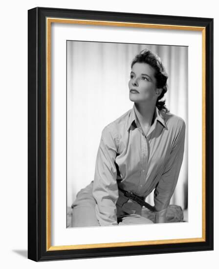 Keeper of the Flame, Katharine Hepburn, 1942-null-Framed Photo