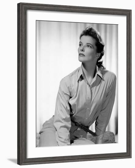 Keeper of the Flame, Katharine Hepburn, 1942-null-Framed Photo