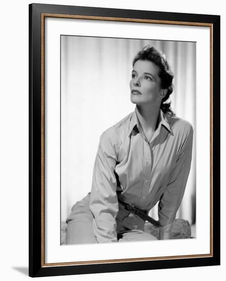 Keeper of the Flame, Katharine Hepburn, 1942-null-Framed Photo