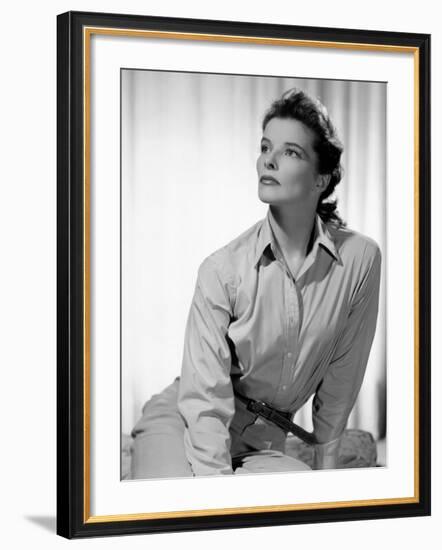 Keeper of the Flame, Katharine Hepburn, 1942-null-Framed Photo