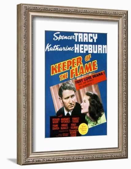 Keeper of the Flame - Movie Poster Reproduction-null-Framed Photo