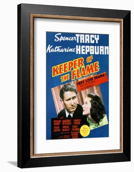Keeper of the Flame - Movie Poster Reproduction-null-Framed Photo
