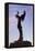 Keeper of the Plains Statue, Wichita, Kansas, USA-Walter Bibikow-Framed Premier Image Canvas