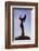 Keeper of the Plains Statue, Wichita, Kansas, USA-Walter Bibikow-Framed Photographic Print