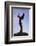 Keeper of the Plains Statue, Wichita, Kansas, USA-Walter Bibikow-Framed Photographic Print