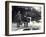 Keepers Alf Taylor (Right) and Bodman (Left) Feeding Fish to Pelicans at Poolside in London Zoo-Frederick William Bond-Framed Photographic Print