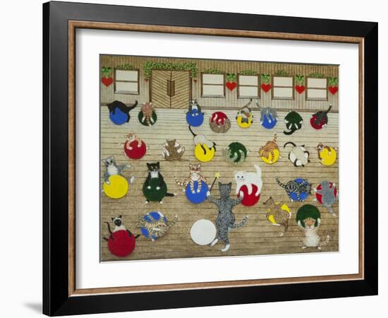 Keeping Fit-Pat Scott-Framed Giclee Print