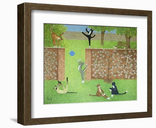 Keeping on Ones Toes-Pat Scott-Framed Giclee Print