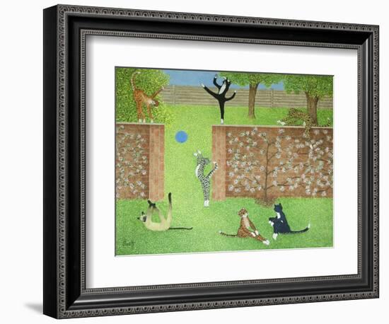 Keeping on Ones Toes-Pat Scott-Framed Giclee Print