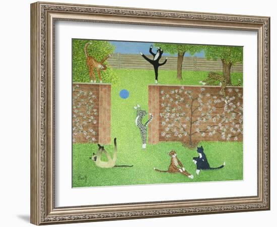 Keeping on Ones Toes-Pat Scott-Framed Giclee Print