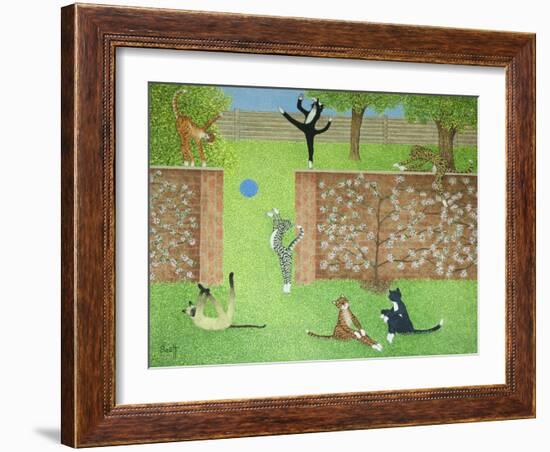 Keeping on Ones Toes-Pat Scott-Framed Giclee Print