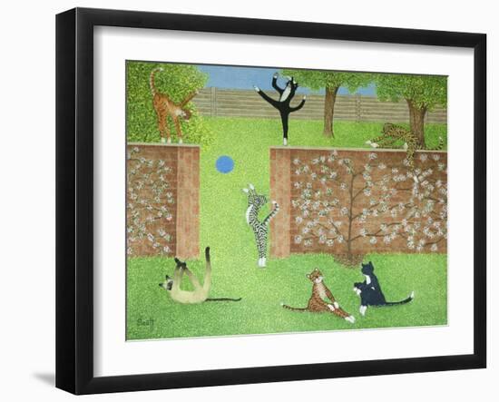 Keeping on Ones Toes-Pat Scott-Framed Giclee Print