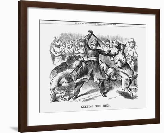 Keeping the Ring, 1876-Joseph Swain-Framed Giclee Print