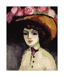 La Femme au Chapeau Noir-Kees van Dongen-Art Print