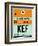 KEF Keflavik Luggage Tag II-NaxArt-Framed Premium Giclee Print