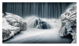 Icy Falls-Keijo Savolainen-Photographic Print