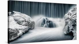 Icy Falls-Keijo Savolainen-Framed Photographic Print