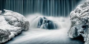 Icy Falls-Keijo Savolainen-Photographic Print