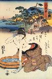 From the Series the Beauties of Tokaido, 1830-1835-Keisai Eisen-Giclee Print