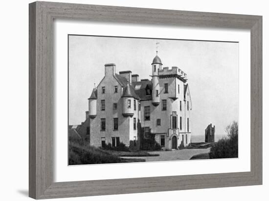 Keiss Castle, Caithness, Scotland, 1924-1926-Valentine & Sons-Framed Giclee Print