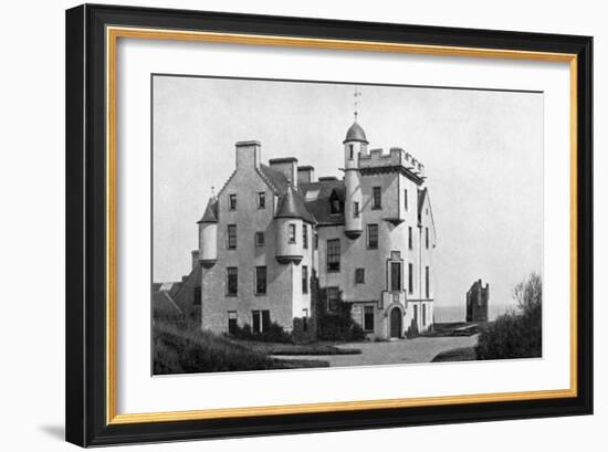 Keiss Castle, Caithness, Scotland, 1924-1926-Valentine & Sons-Framed Giclee Print