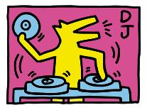 Flying Baby-Keith Haring-Giclee Print